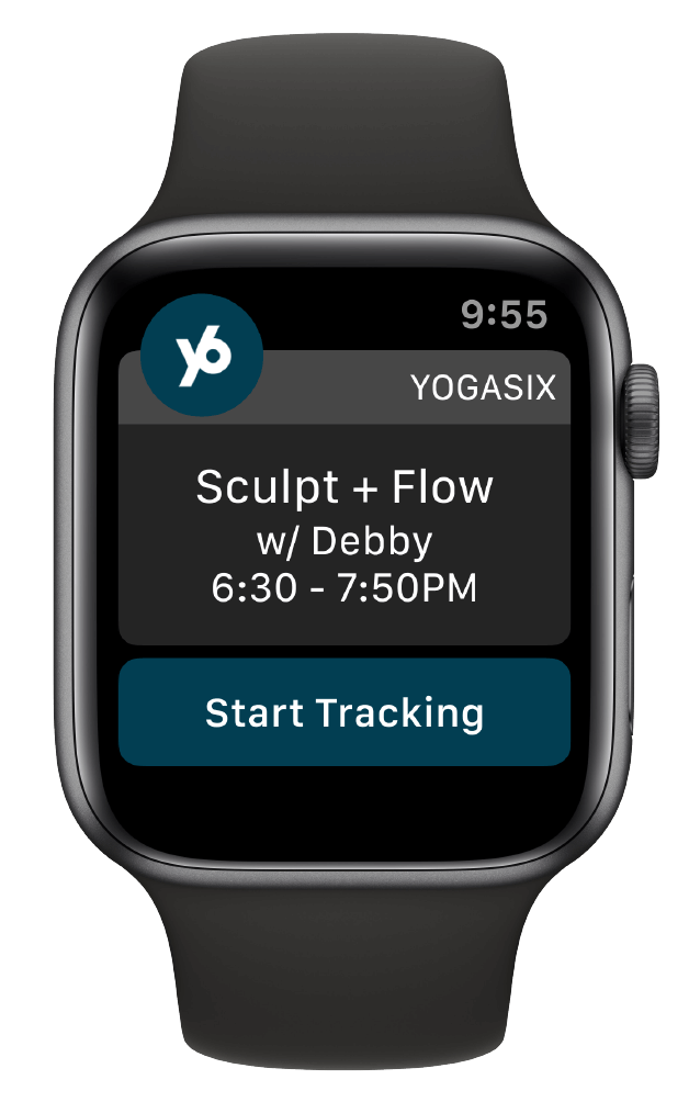 YogaSix Apple Watch